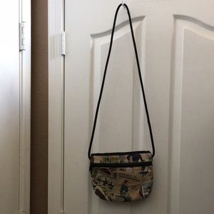 LADIES’ Danny K. Tapestry-style Shoulder Bag